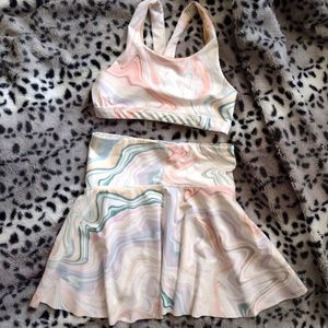 Old Navy Girls Active Skirt and Top